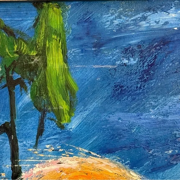 🆕 “Koi Serenity” Orig Oil Painting on Canvas Signed by Artist 🧑‍🎨 Harmony - Picture 3 of 16